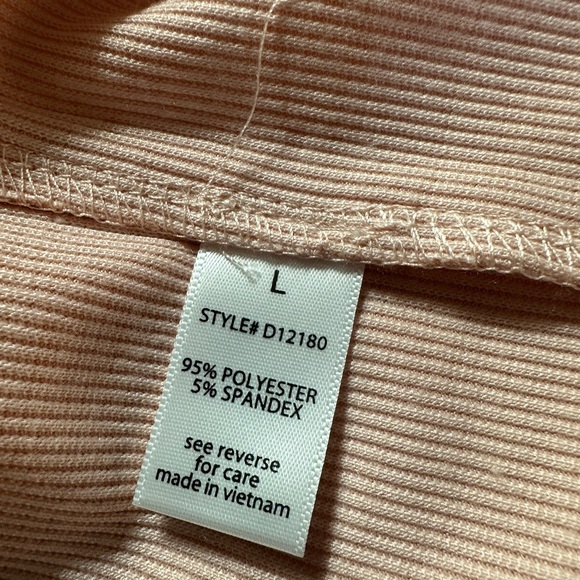 Active USA Pale Pink MIDI/Maxi Dress | Size Large | Sleeveless NWT D12180 - Picture 8 of 14